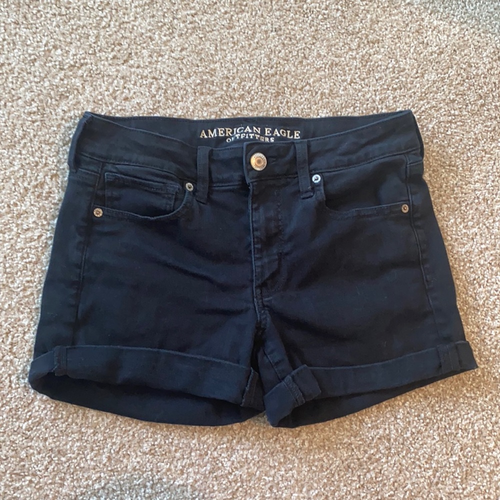 american eagle jean shorts